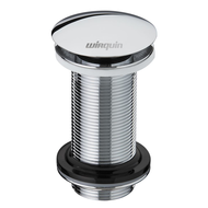 BONDE LAVABO LAITON QUICK CLAC 100MM SANS TROP PLEIN