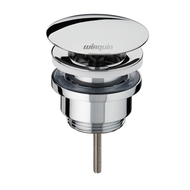 BONDE LAVABO LAITON DOME FIXE AVEC VIS CENTRALE