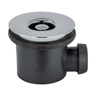 TOURBILLON BONDE DE DOUCHE D90 GRILLE ABS HORIZONTALE