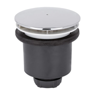 TOURBILLON BONDE DE DOUCHE D90 DOME ABS VERTICALE