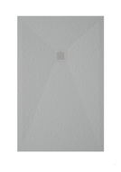 RECEVEUR DE DOUCHE PDGC SMART KORVIT PERLA 70X100 cm