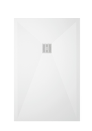 RECEVEUR DE DOUCHE PDGC SMART SOFT NIEVE 90X130 cm