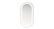 MIROIR EPS IRIS LIGHT GLACIER WHITE 40X80 cm