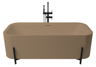 BAIGNOIRE BAC AURA MAT TERRACOTTA 170X75 cm