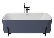 BAIGNOIRE BAC AURA MAT COBALTO 170X75 cm