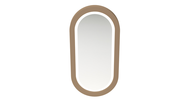 MIROIR EPM IRIS LIGHT TERRACOTTA 40X80 cm