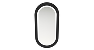 MIROIR EPM IRIS LIGHT NOIR 40X80 cm