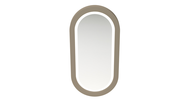 MIROIR EPM IRIS LIGHT CREAM 40X80 cm