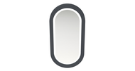 MIROIR EPM IRIS LIGHT ANTRACITA 40X80 cm
