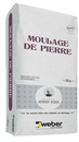 WEBER MOULAGE DE PIERRE 001 25KG BLANC C BLANC CASSE (96)